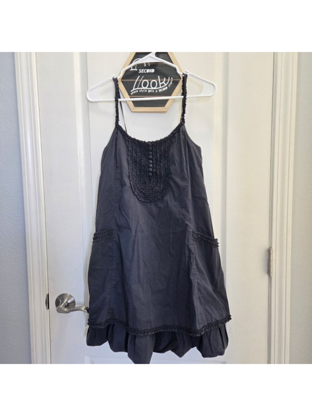 Marithé + François Girbaud Babydoll / Trapeze Mini Dress Womens Sz XS (26-0203)